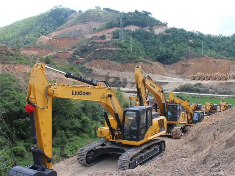 無錫惠山區山地整平施工